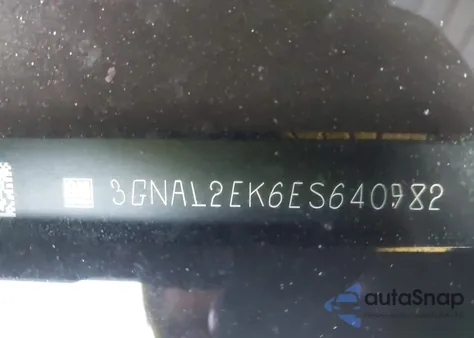 2014 Chevrolet Captiva Sport 2Ls z USA, uszkodzony, nr VIN 3GNAL2EK6ES640982